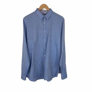 SALE Murano blue cotton dress shirt